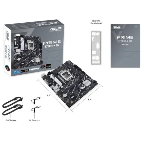 Материнская плата ASUS PRIME B760M-K D4 - Системные (материнские) платы - Системные (материнские) платы