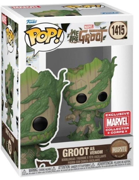 Фигурка Funko Marvel Groot As Venom Грут как Веном Exclusive 1415 - -