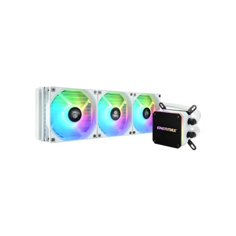Система жидкостного охлаждения Enermax Liqmax III 360 White ARGB (ELC-LMT360-W-ARGB) - Нулевой остаток (Feed)  - Нулевой остаток (Feed) 