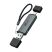 Считыватель флеш-карт TP-Link USB-C + USB 2.0 SD + TF silver (UA430D) - Нулевой остаток (Feed)  - Нулевой остаток (Feed) 
