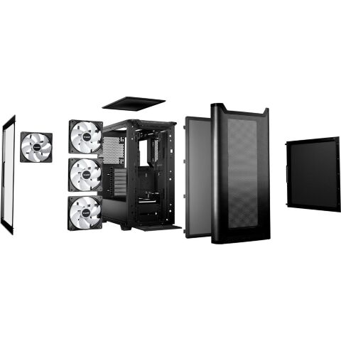 Корпус для ПК Be quiet! PURE BASE 501 LX чорний (BGW78) - Корпуса  - Корпуса 