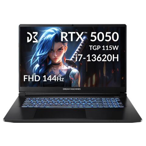 Ноутбук Dream Machines RG5050-17 (RG5050-17UA28) - Нулевой остаток (Feed)  - Нулевой остаток (Feed) 