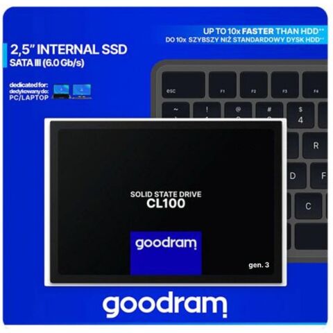 Накопитель SSD 2.5" 120GB Goodram (SSDPR-CL100-120-G3) - Нулевой остаток (Feed) - Нулевой остаток (Feed)