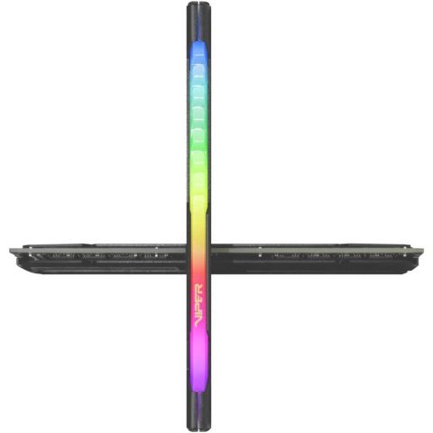 Модуль памяти для компьютера DDR4 64GB (2x32GB) 3600 MHz Viper Steel RGB Patriot (PVSR464G360C0K) - Нулевой остаток (Feed) - Нулевой остаток (Feed)