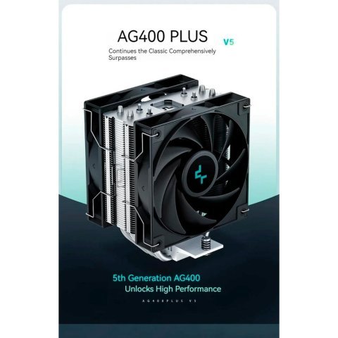 Кулер для процессора Deepcool AG400 PLUS - Нулевой остаток (Feed)  - Нулевой остаток (Feed) 