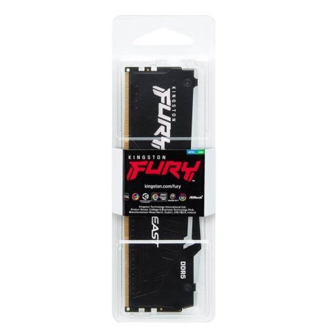 Модуль памяти для компьютера DDR5 64GB 5600 MHz Beast RGB EXPO Black Kingston Fury (ex.HyperX) (KF556C36BBEA-64) - Нулевой остаток (Feed) - Нулевой остаток (Feed)