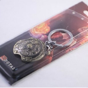 Брелок Dota 2 shield Дота 2 (цвет серый)