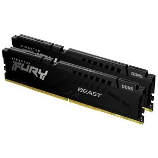 Модуль памяти для компьютера DDR5 64GB (2x32GB) 5600 MHz Beast EXPO Black Kingston Fury (ex.HyperX) (KF556C40BB2K2-64)