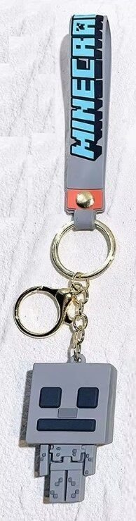 Брелок підвіска на рюкзак Minecraft Майнкрафт 3D Skeleton Backpack - Брелки  - Брелки 