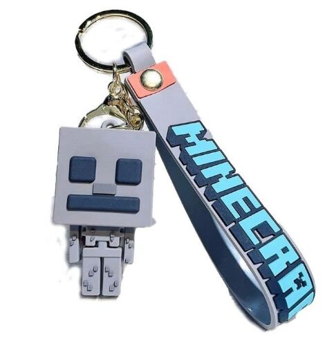 Брелок підвіска на рюкзак Minecraft Майнкрафт 3D Skeleton Backpack -   -  