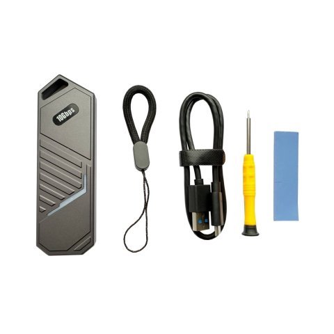 Карман внешний Dynamode M.2 SSD NVMe/SATA combo to USB3.2 GEN2 USB-C (DM-CAD-SSD14) - Нулевой остаток (Feed)  - Нулевой остаток (Feed) 