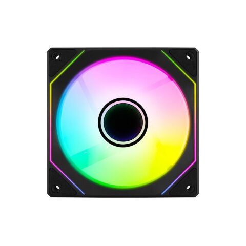 Кулер для корпуса AeroCool Phantom M-3 12 PWM ARGB Black (ACF3-MR11217.11) - Вентиляторы к корпусам  - Вентиляторы к корпусам 