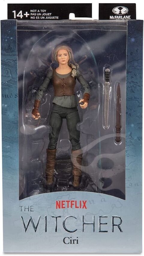 Фігурка McFarlane The Witcher Ciri Action Figure Відьмак Цирі 18 см. -   -  