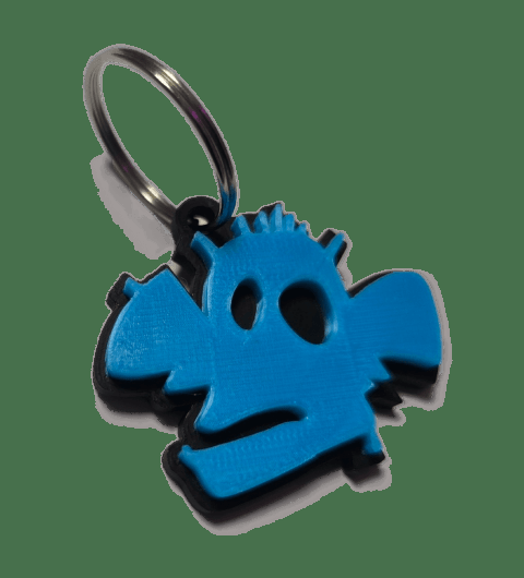 Брелок League of Legends Arcane Ліга Легенд Logo 2 Keychain ABS пластик 4 см. - -