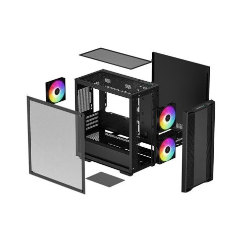 Корпус для ПК Deepcool CC360 ARGB (R-CC360-BKAPM3-G-1) - Корпуса  - Корпуса 