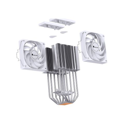 Кулер для процессора JONSBO CR-3000E White - Нулевой остаток (Feed)  - Нулевой остаток (Feed) 