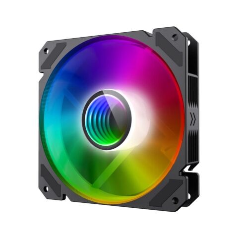 Кулер для корпуса Gamemax FN-12Rainbow-C9-Infinity - Нулевой остаток (Feed) - Нулевой остаток (Feed)