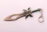 Брелок DOTA 2 Butterfly Sword Дота 2 меч метал колір бронза 6 см.