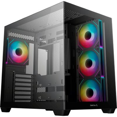 Корпус для ПК Deepcool CG530 4F Black (R-CG530-BKADA4-G-1)