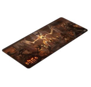 Коврик для мыши игровая поверхность Blizzard DIABLO 2 Resurrected Mephisto Диабло XL (90*42 cm)