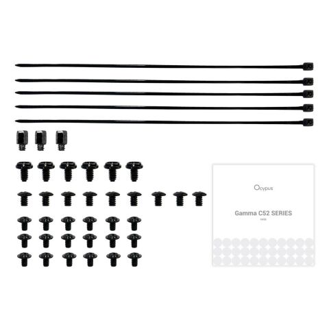 Корпус для ПК OCYPUS GAMMA C52 BK (GAMMA-C52-BKD000XX-GL) - Нулевой остаток (Feed) - Нулевой остаток (Feed)