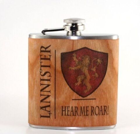Фляга Game of Throne Lannister 6 oz - -
