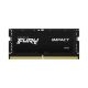 Модуль памяти для ноутбука SoDIMM DDR5 32GB 5600 MHz Impact Kingston Fury (ex.HyperX) (KF556S40IB-32) - Модули памяти к ноутбукам - Модули памяти к ноутбукам