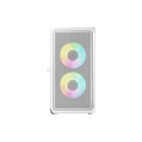 Корпус Logic concept PORTOS MESH+GLASS ARGB fans 3x120mm WHITE (AM-PORTOS-20-0000000-0002) - Нулевой остаток (Feed)  - Нулевой остаток (Feed) 