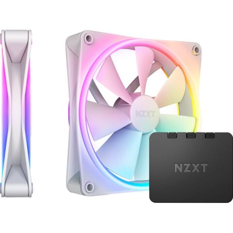 Кулер для корпуса NZXT F140RGB Duo (RF-D14DF-W1) - Нулевой остаток (Feed)  - Нулевой остаток (Feed) 