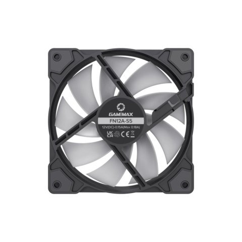 Кулер для корпуса Gamemax FN12A-S5 - Нулевой остаток (Feed) - Нулевой остаток (Feed)