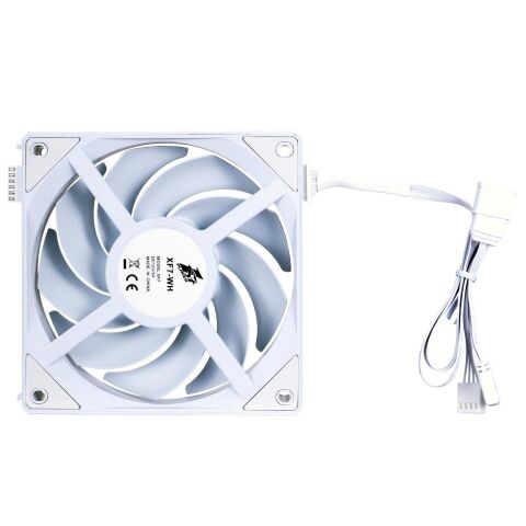 Кулер для корпуса 1stPlayer XF7 White (XF7-WH-1IN1) - Вентиляторы к корпусам  - Вентиляторы к корпусам 