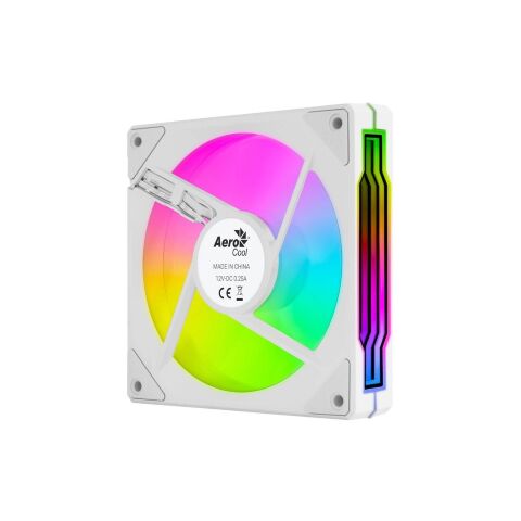 Кулер для корпуса AeroCool Phantom M-3 Reverse 12 PWM ARGB White (ACF3-MR11227.21) - Вентиляторы к корпусам  - Вентиляторы к корпусам 