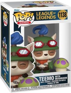 Фігурка Funko League Of Legends Teemo with Shroom фанко Ліга легенд Тімо 1138