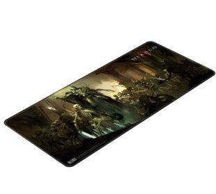 Коврик для мыши игровая поверхность Blizzard DIABLO IV 4 - Skeleton King (Диабло) XL (90*42 cm)