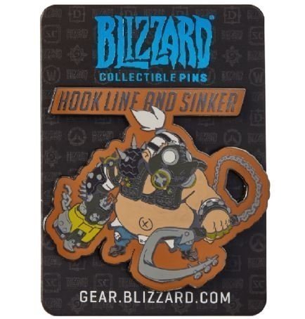 Значок Blizzard Collectible Pins Cute But Deadly Roadhog Pin -   -  