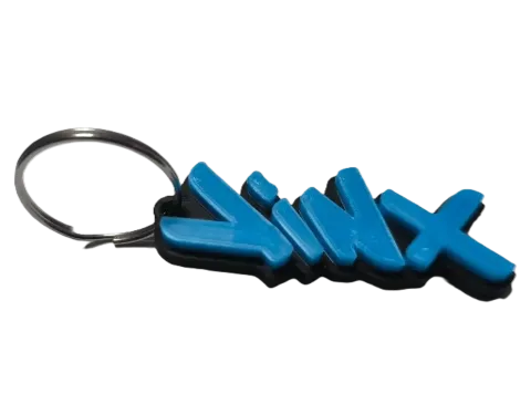 Брелок League of Legends Arcane Jinx Ліга Легенд Джинкс Keychain ABS пластик 4 см. - -