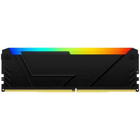 Модуль памяти для компьютера DDR4 32GB (2x16GB) 3200 MHz FURY Beast RGB Kingston Fury (ex.HyperX) (KF432C16BB2AK2/32) - Нулевой остаток (Feed)  - Нулевой остаток (Feed) 