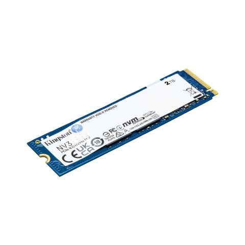 Накопитель SSD M.2 2280 2TB Kingston (SNV3S/2000G) - Внутренние SSD  - Внутренние SSD 