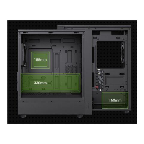 Корпус для ПК Gamemax AERIS 330 MB - Нулевой остаток (Feed)  - Нулевой остаток (Feed) 