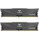 Модуль памяти для компьютера DDR4 16GB (2x8GB) 3200 MHz T-Force Vulcan Z Gray Team (TLZGD416G3200HC16CDC01) - Нулевой остаток (Feed)  - Нулевой остаток (Feed) 