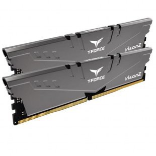 Модуль памяти для компьютера DDR4 16GB (2x8GB) 3200 MHz T-Force Vulcan Z Gray Team (TLZGD416G3200HC16CDC01)