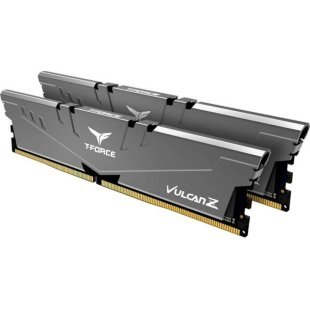 Модуль памяти для компьютера DDR4 16GB (2x8GB) 3200 MHz T-Force Vulcan Z Gray Team (TLZGD416G3200HC16CDC01)