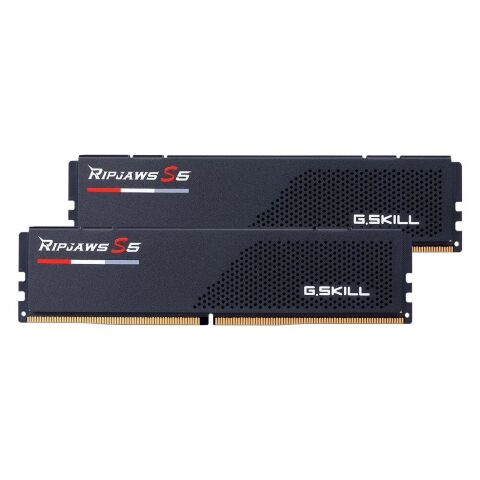 Модуль памяти для компьютера DDR5 64GB (2x32GB) 6400 MHz Ripjaws S5 G.Skill (F5-6400J3239G32GX2-RS5K) - Модули памяти для компьютера  - Модули памяти для компьютера 