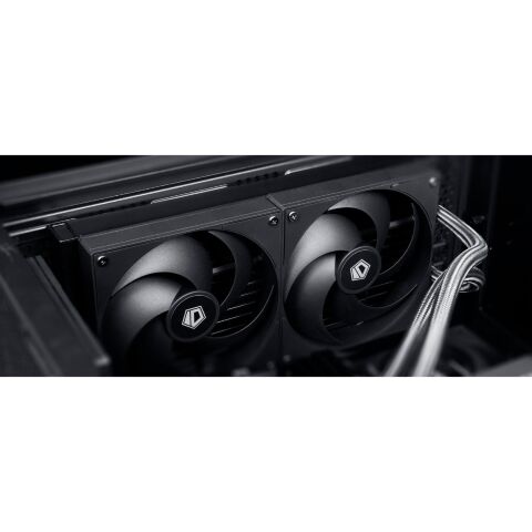 Кулер для корпуса ID-Cooling Вентилятор ID-Cooling AS-140-K Duet Black (AS-140-K DUET) - Нулевой остаток (Feed) - Нулевой остаток (Feed)