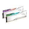 Модуль памяти для компьютера DDR5 32GB (2x16GB) 7600 MHz Trident Z5 Royal Silver G.Skill (F5-7600J3646G16GX2-TR5S)