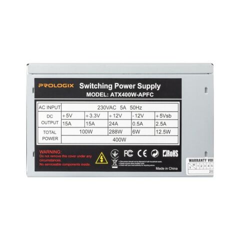 Блок питания Prologix 400W APFC Bulk (Prologix 400W Bulk (E)) - Блоки питания - Блоки питания