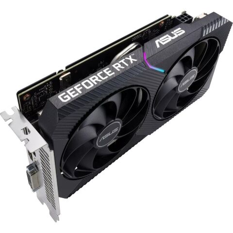 Видеокарта ASUS GeForce RTX3050 8Gb DUAL OC (DUAL-RTX3050-O8G-V2) - Видеокарты - Видеокарты