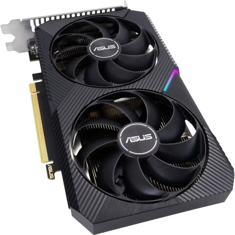 Видеокарта ASUS GeForce RTX3050 8Gb DUAL OC (DUAL-RTX3050-O8G-V2) - Видеокарты - Видеокарты