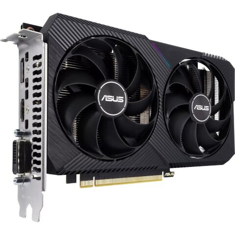 Видеокарта ASUS GeForce RTX3050 8Gb DUAL OC (DUAL-RTX3050-O8G-V2) - Видеокарты - Видеокарты