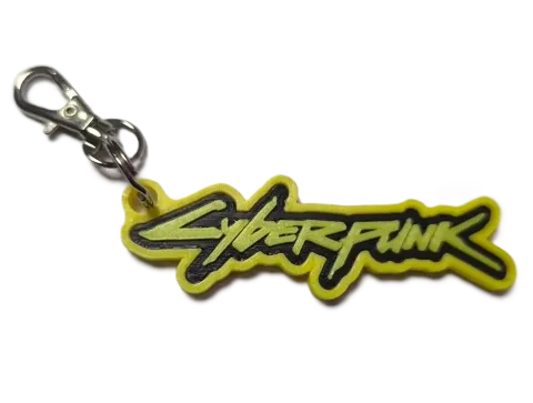 Брелок Cyberpunk 2077 Keychain Кіберпанк ABS пластик 5 см. - -